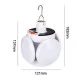 Фонарь кемпинговый аккумуляторный Solar Emergency Charging Lamp 2029 White